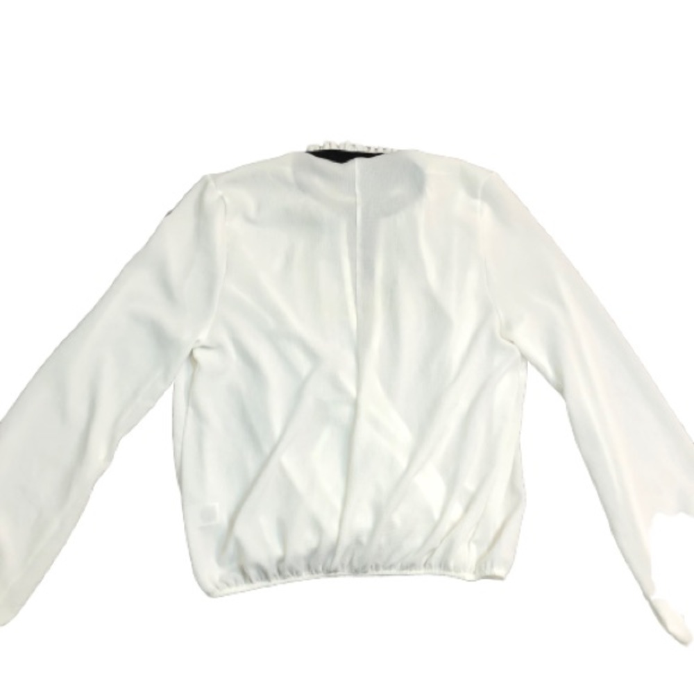 BP Light Cream Tie Blouse Size Small - Picture 2 of 4